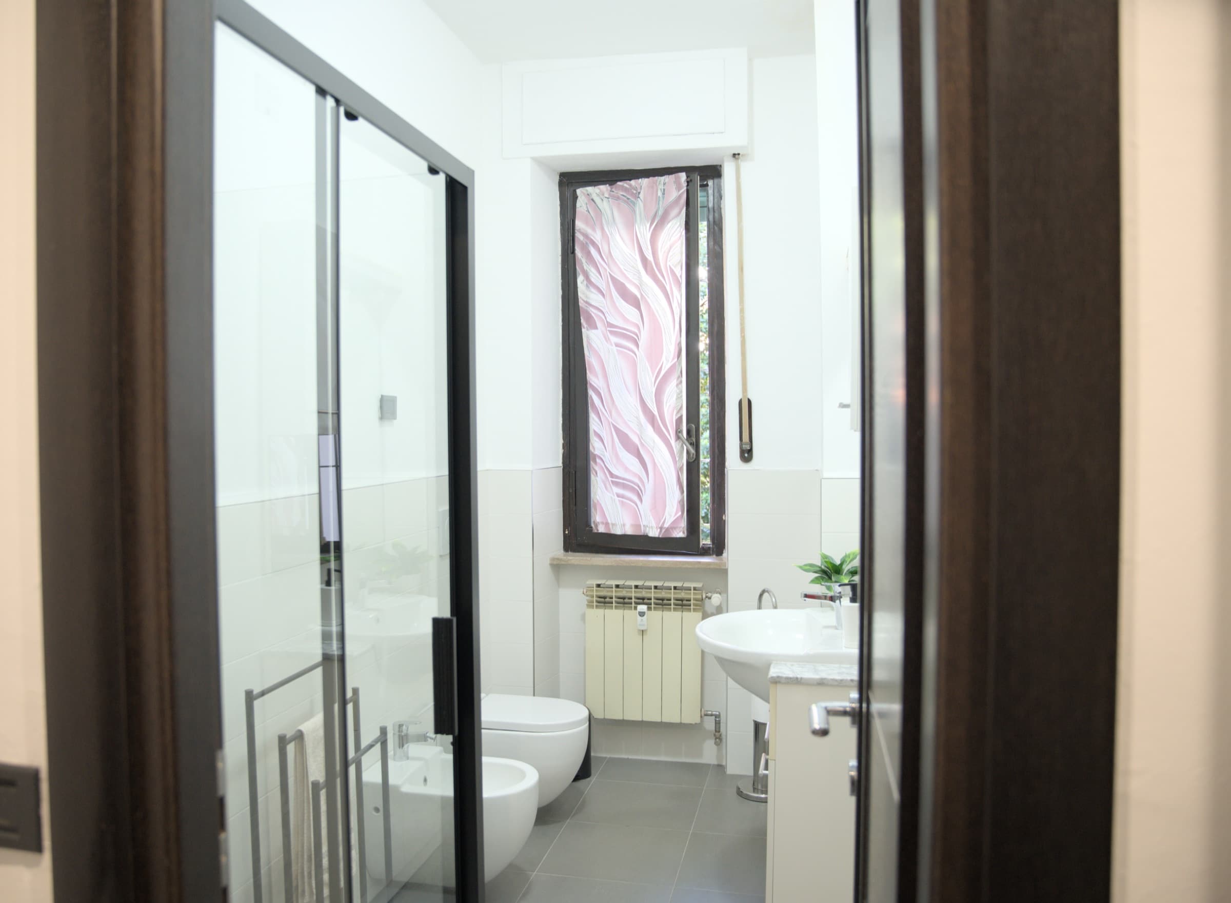 Bagno visto dall'ingresso