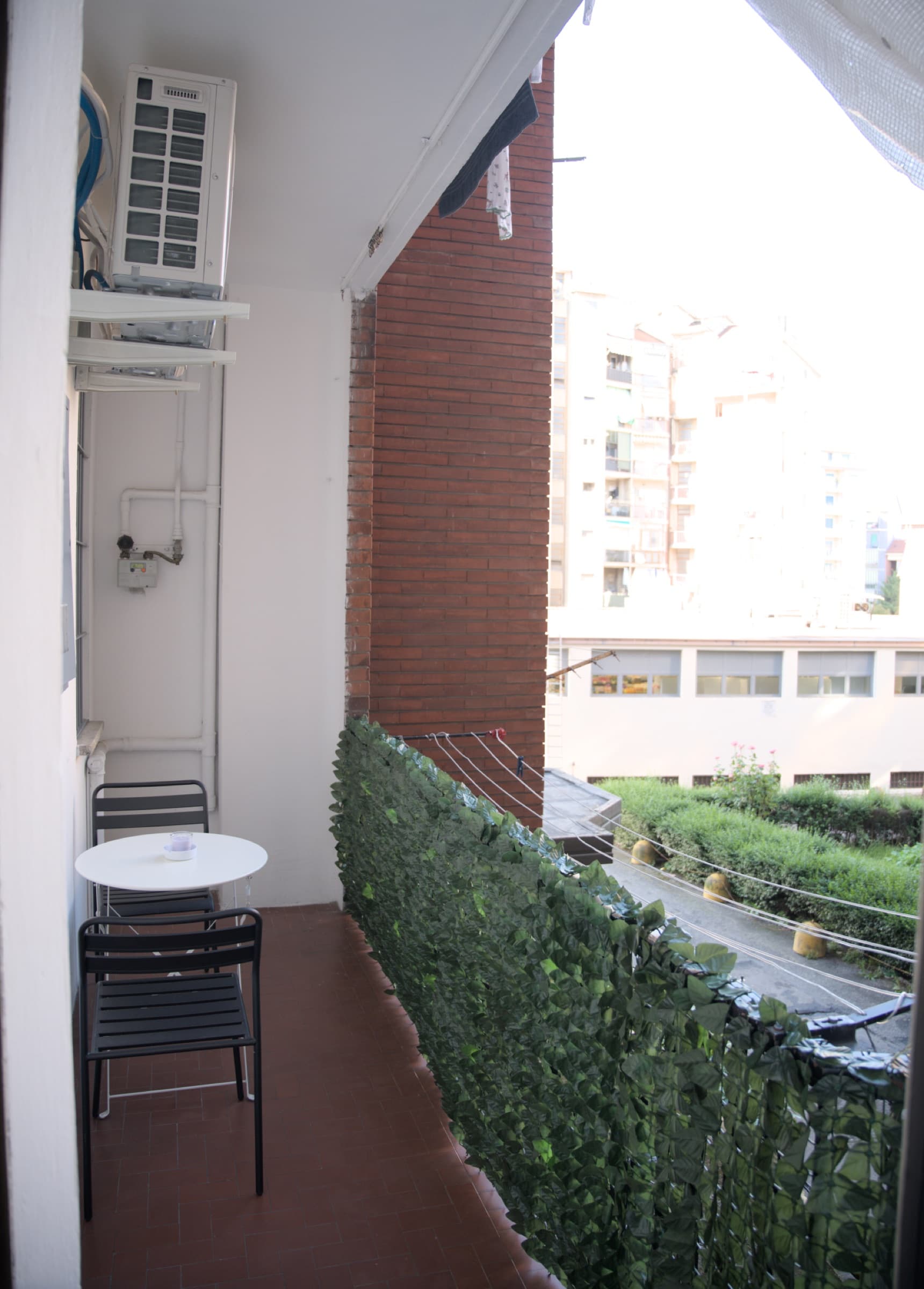 Balcone dell'appartamento