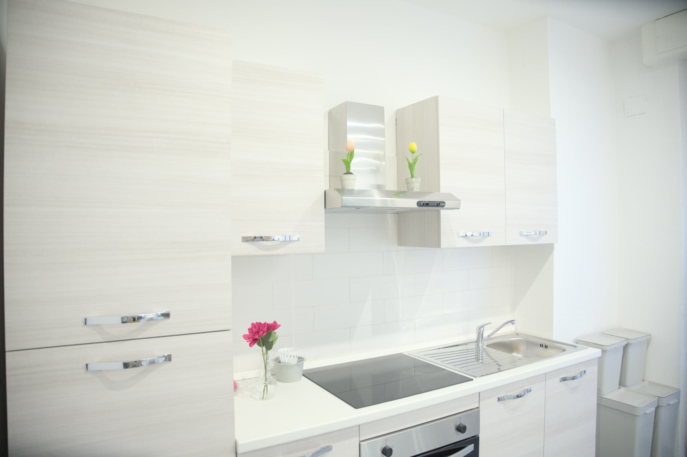 Cucina vista laterale
