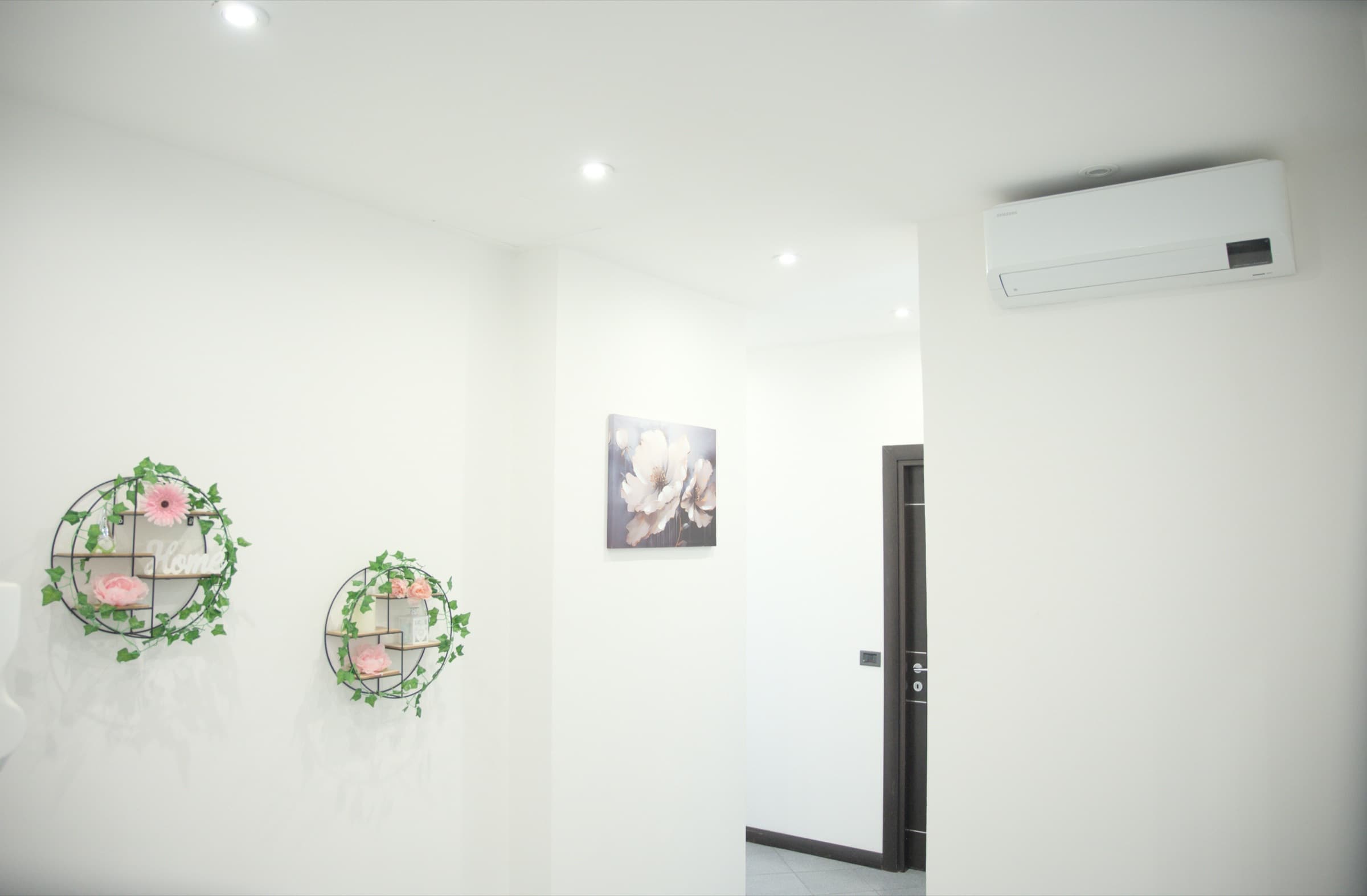 Parete decorativa dell'ingresso